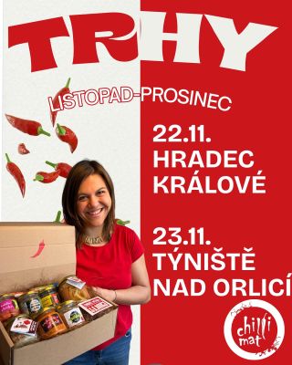 🌶️ Pojďte se s námi potkat! 🫶🏻 Ochutnáte, vyberete si a my vám rádi poradíme, co ještě přibalit pod stromeček 🎄 22.11....