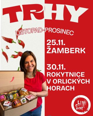 🌶️ Pojďte se s námi potkat! 🫶🏻 Ochutnáte, vyberete si a my vám rádi poradíme, co ještě přibalit pod stromeček 🎄 22.11....