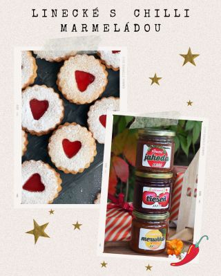 Chceš být hvězdou vánočního večírku? 🌟 Přidej do cukroví pikantní marmeládu s chilli 🌶️ a sleduj, jak se z klasiky stává...