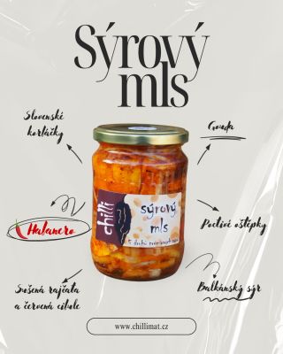 Maso dneska ne? Neboj, Syrový mls tě zachrání. Pálí, voní a mizí rychleji než tvoje novoroční předsevzetí. 🌶️😅 #syrovymls...